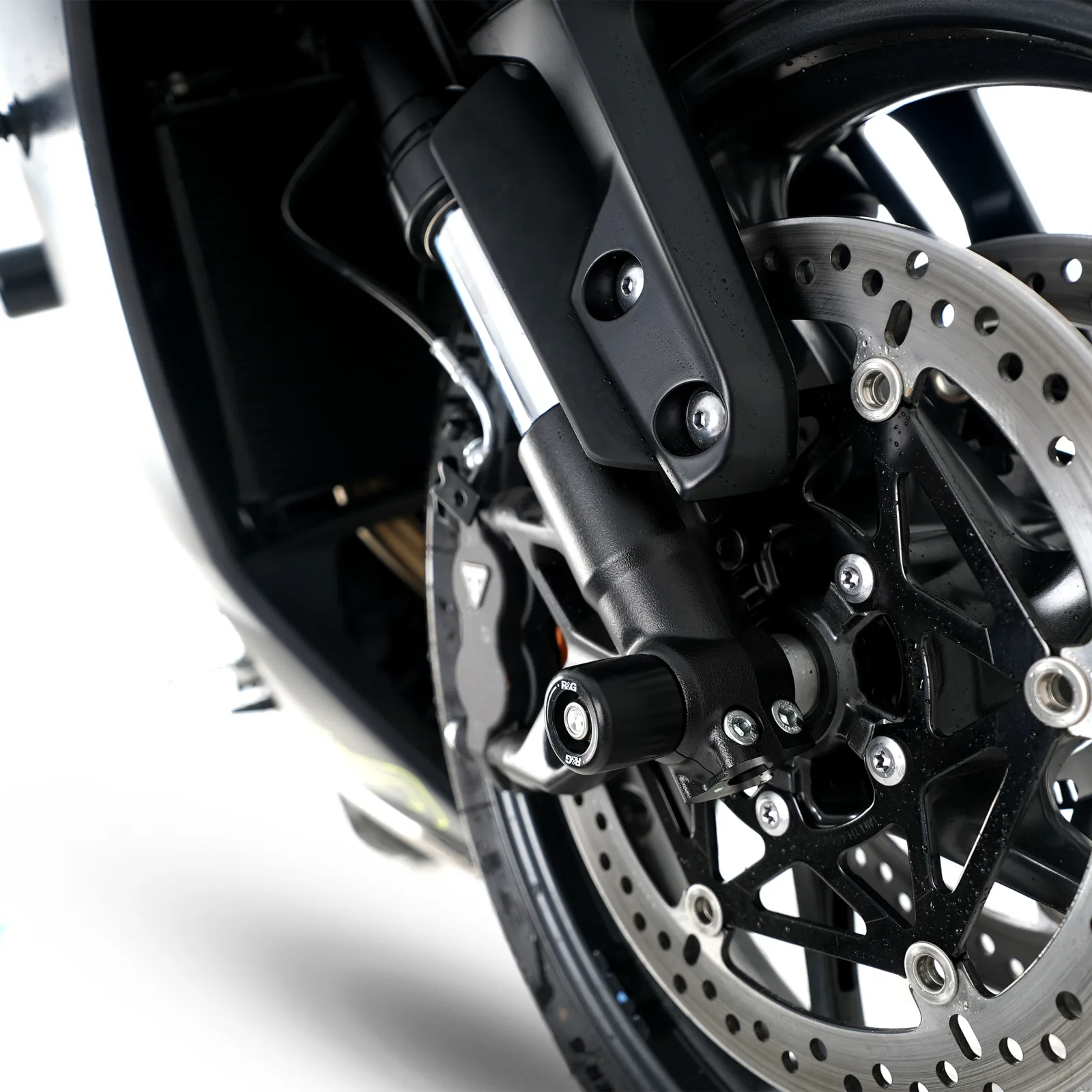 R&G Протектори за предна вилка за Triumph Street Triple 765 RS (2017+), Street Triple 765 R (2017+) и др.