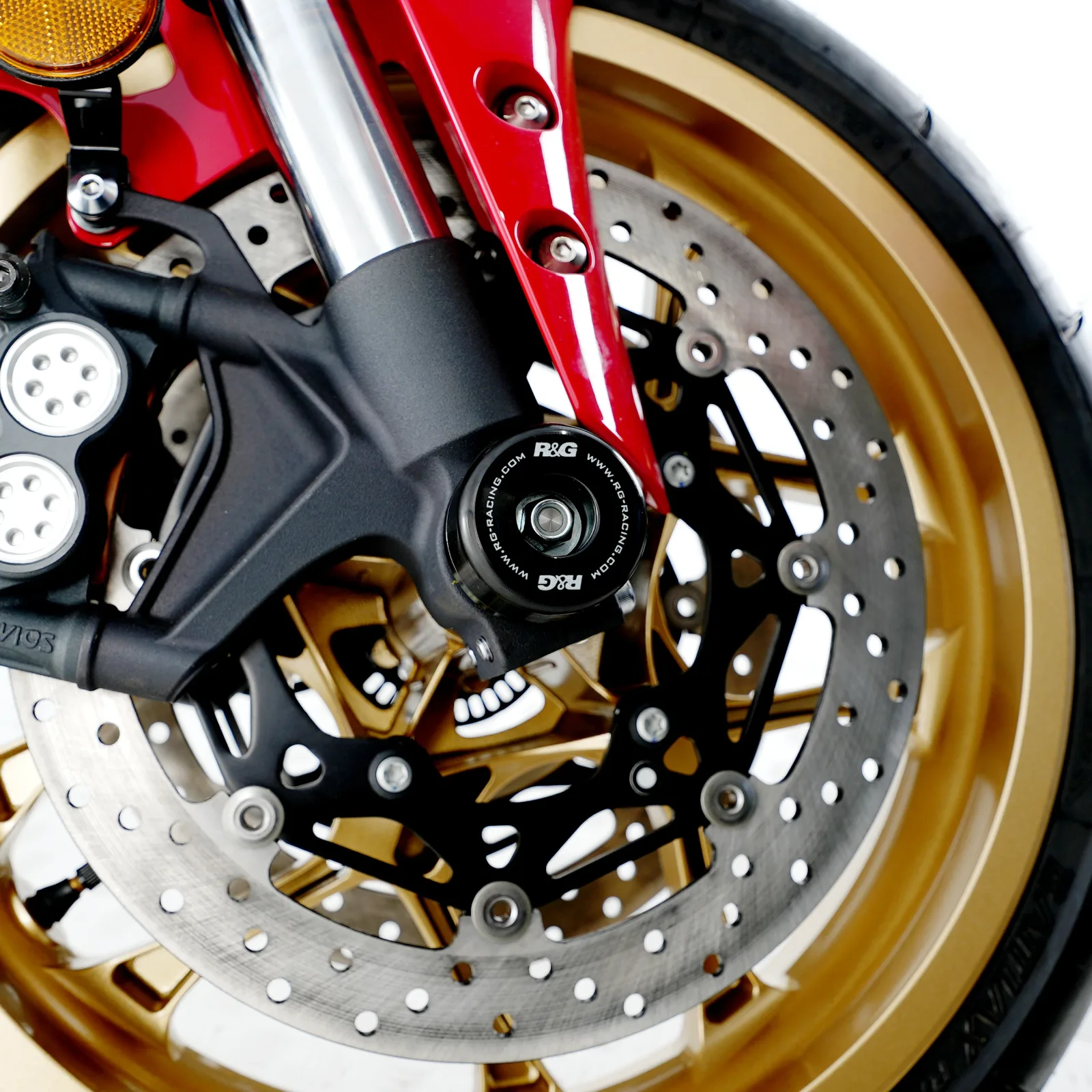 R&G Протектори за предна вилка за Yamaha YZF-R1 (2015+), YZF-R1M (2015+), MT-10 (2016+), YZF-R6 (2017–2020), MT-10 SP (2017+)