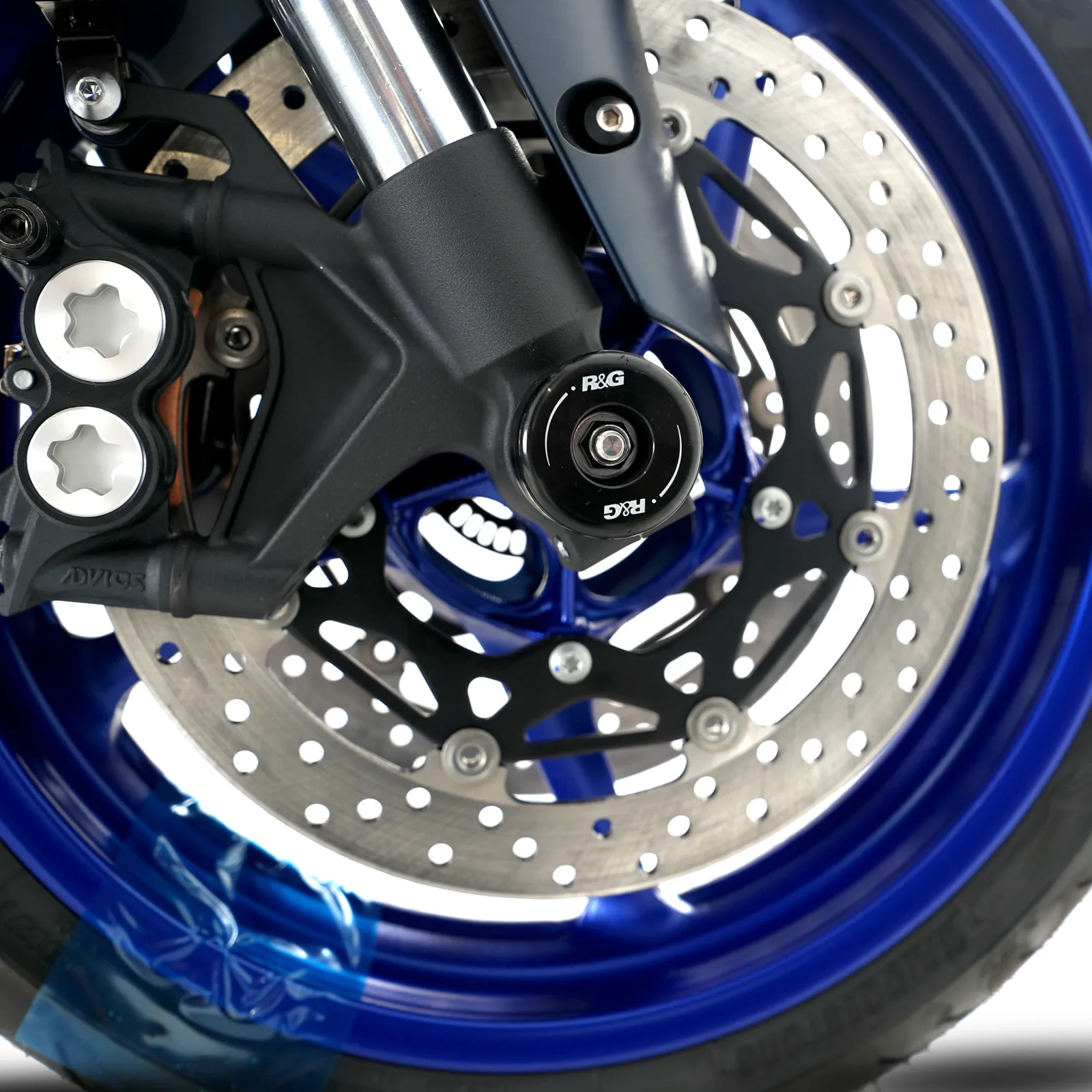 R&G Протектори за предна вилка за Yamaha YZF-R1 (2015+), YZF-R1M (2015+), MT-10 (2016+), YZF-R6 (2017–2020), MT-10 SP (2017+)