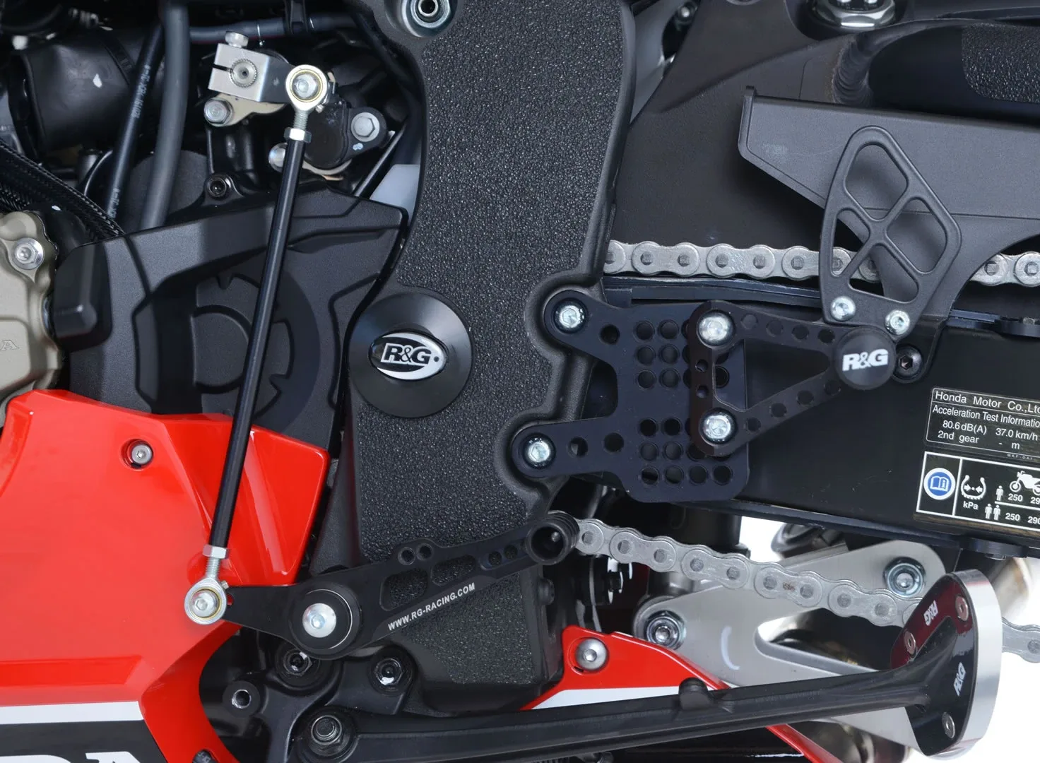 R&G Регулируеми степенки за Honda CBR 1000RR (2008–2016), CBR 1000RR SP (2014–2016)