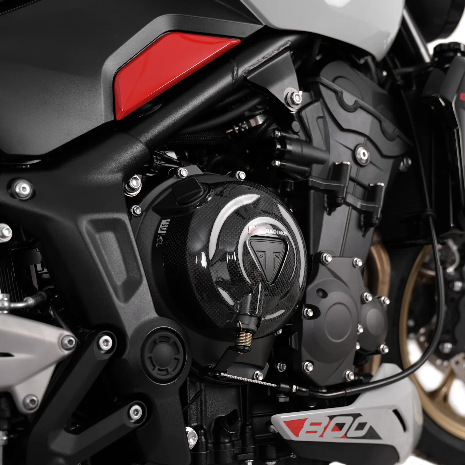 R&G Слайдер за двигател (дясна страна) за Triumph Street Triple 765 RS (2017+), Daytona Moto2 765 (2020), Tiger Sport 800 (2025+) и др.