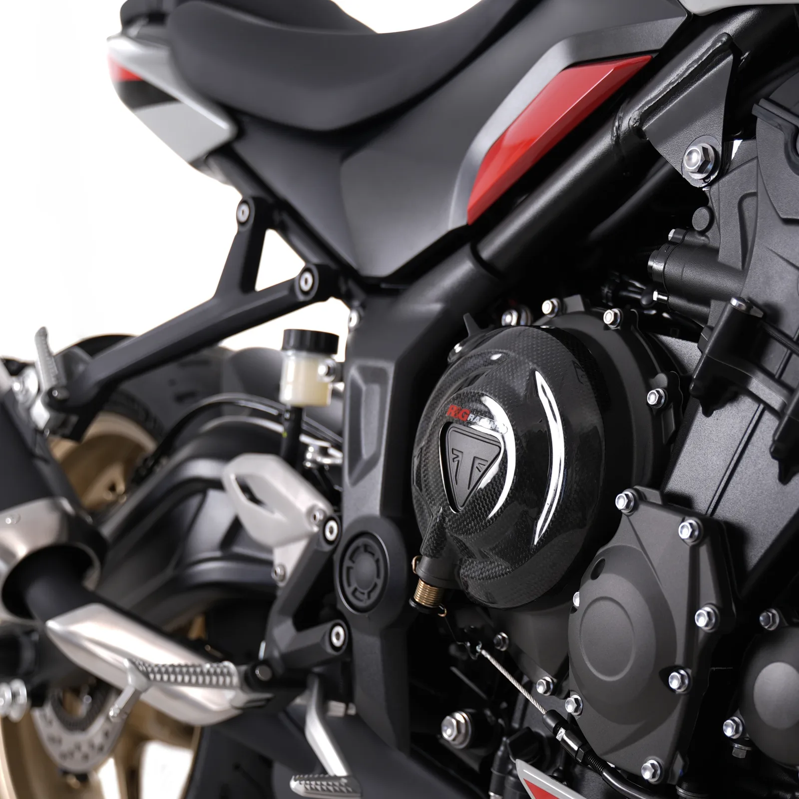 R&G Слайдер за двигател (дясна страна) за Triumph Street Triple 765 RS (2017+), Daytona Moto2 765 (2020), Tiger Sport 800 (2025+) и др.