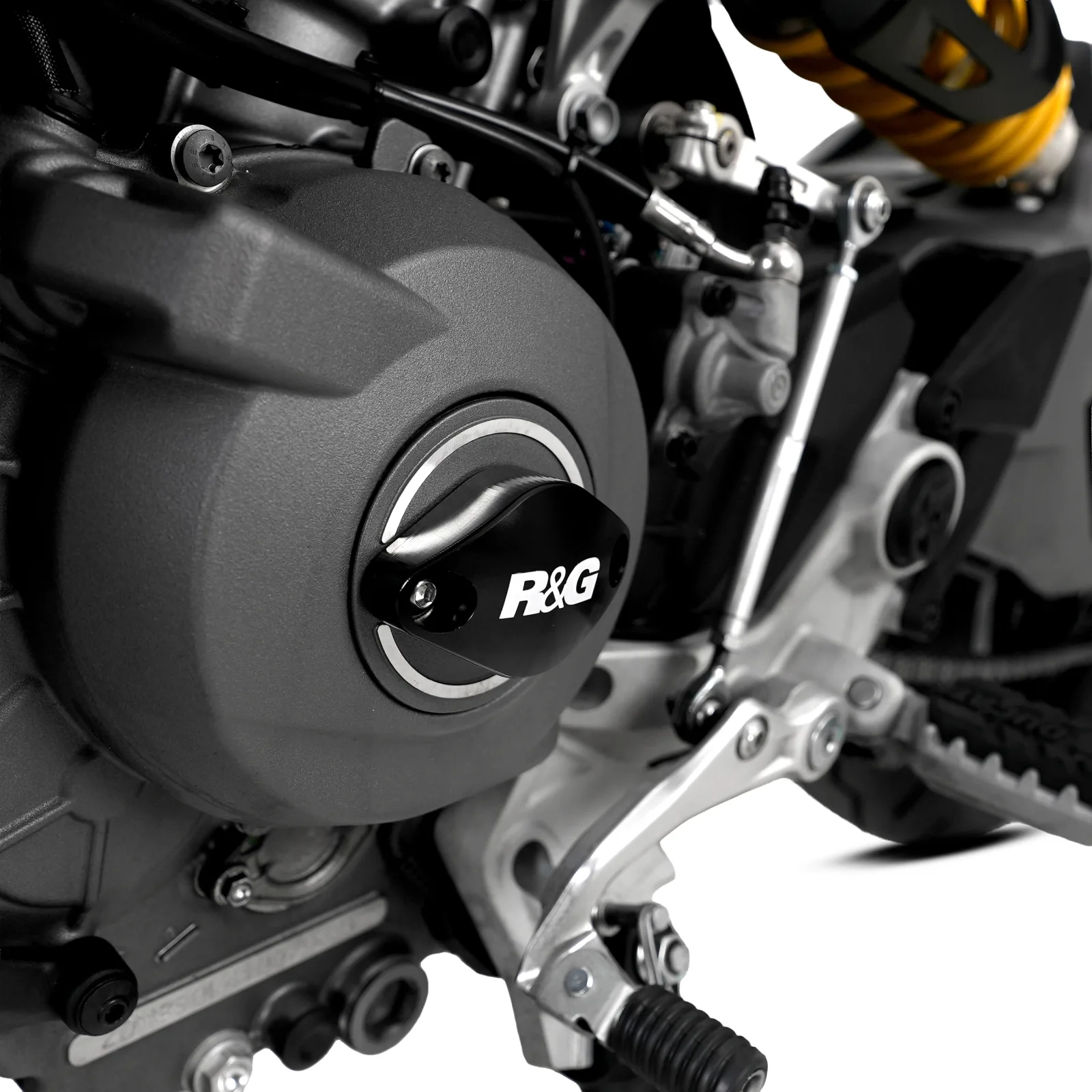 R&G Слайдер за двигател (лява страна) за Ducati Panigale V4 (2017–2019), Panigale V4 S (2018–2024), Panigale V4 R (2020) и др.