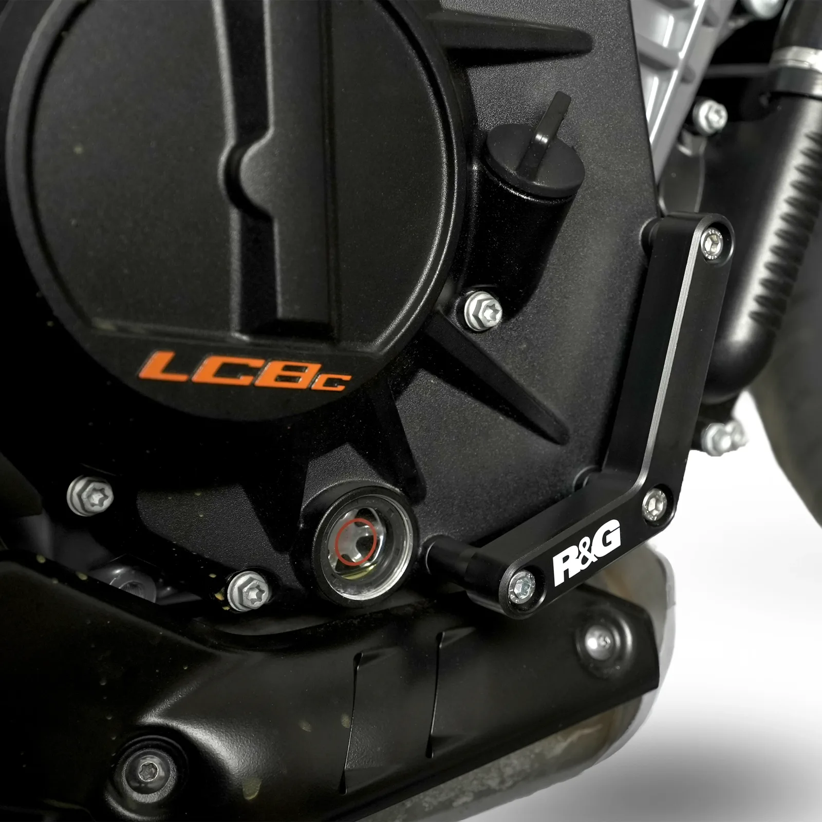 R&G Слайдер за двигател за KTM 990 Duke (2024) (ECS0204BK)