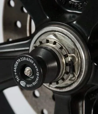 R&G Слайдери за ос за Ducati 998, Monster S4RS, Hypermotard 1100 (2007), 848 (2008–2014) и др.