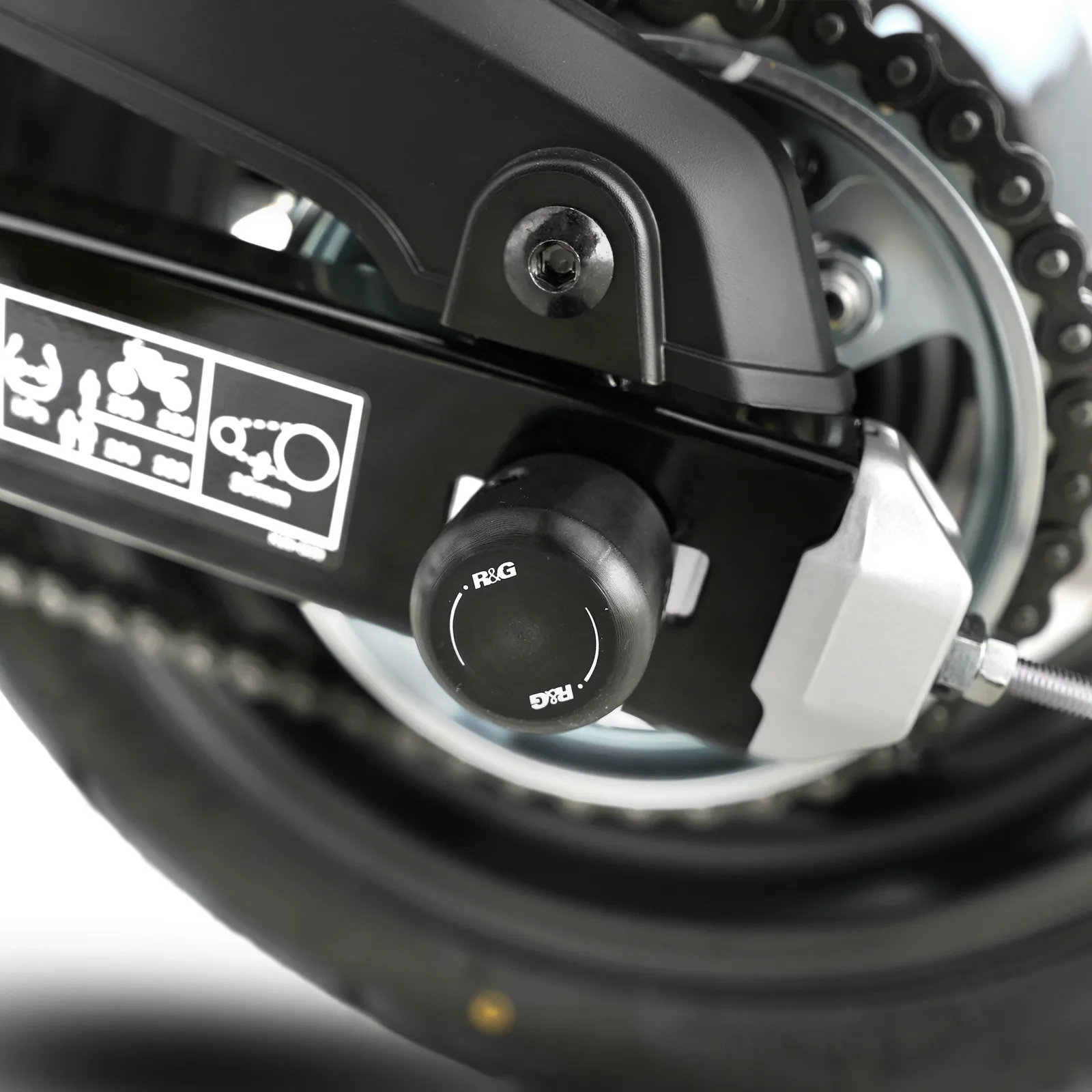 R&G Слайдери за ос за Honda MSX 125 Grom (2013+), Monkey 125 (2018+), ST 125 Dax (2022+)