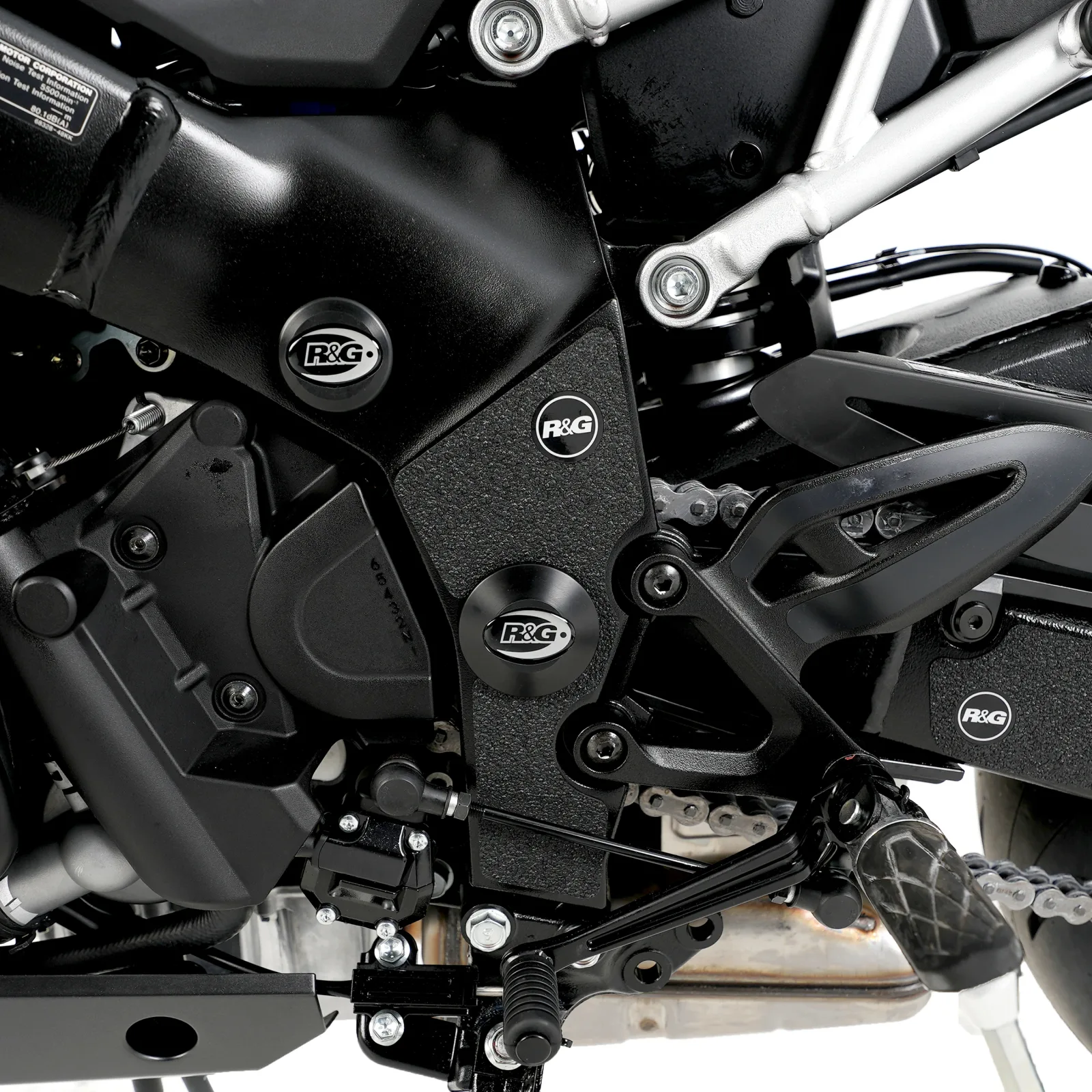 R&G Тапи за рама (долни) (лява страна) за Suzuki GSX-R 750 (2006–2024), GSX-R 600 (2006–2010), GSX-S 1000F (2015–2020) и др.