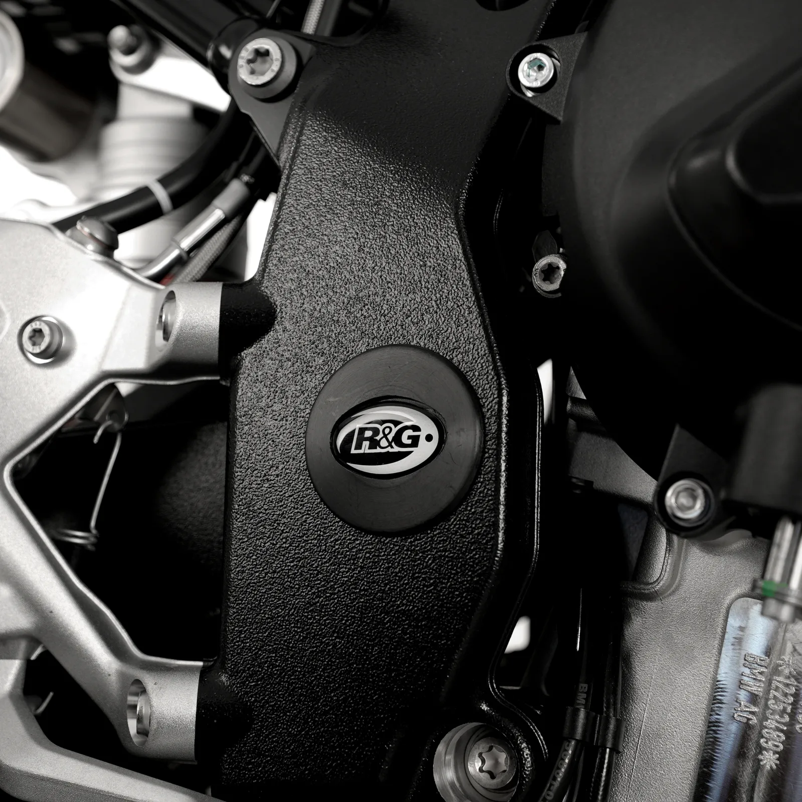 R&G Тапи за рама (дясна страна) за BMW S 1000 RR (2019–2022), S 1000 XR (2020+), S 1000 R (2021+), M 1000 RR (2021–2022) и др.