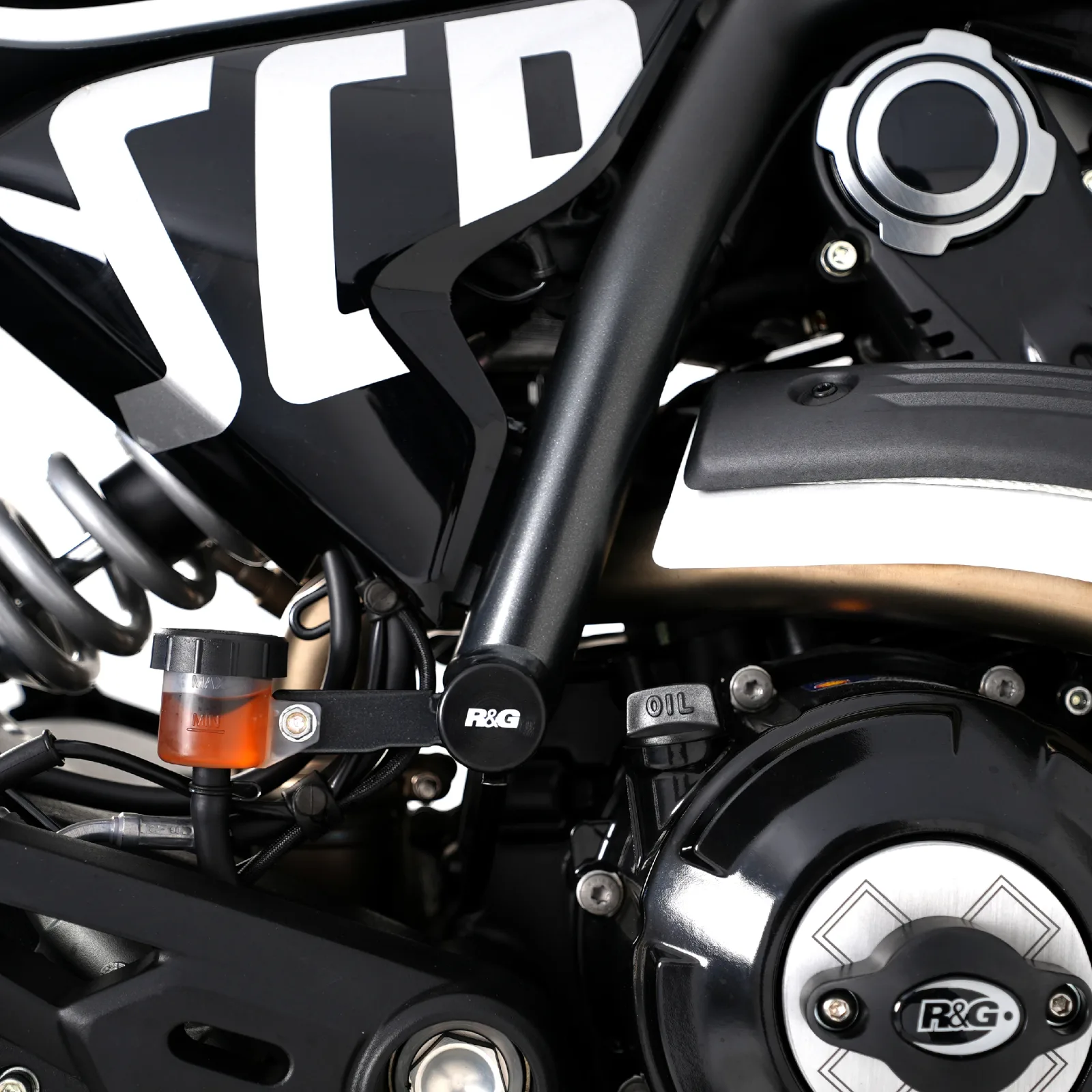 R&G Тапи за рама за Ducati Scrambler Icon (2015+), Scrambler Full Throttle (2016, 2019, 2023+) и др.