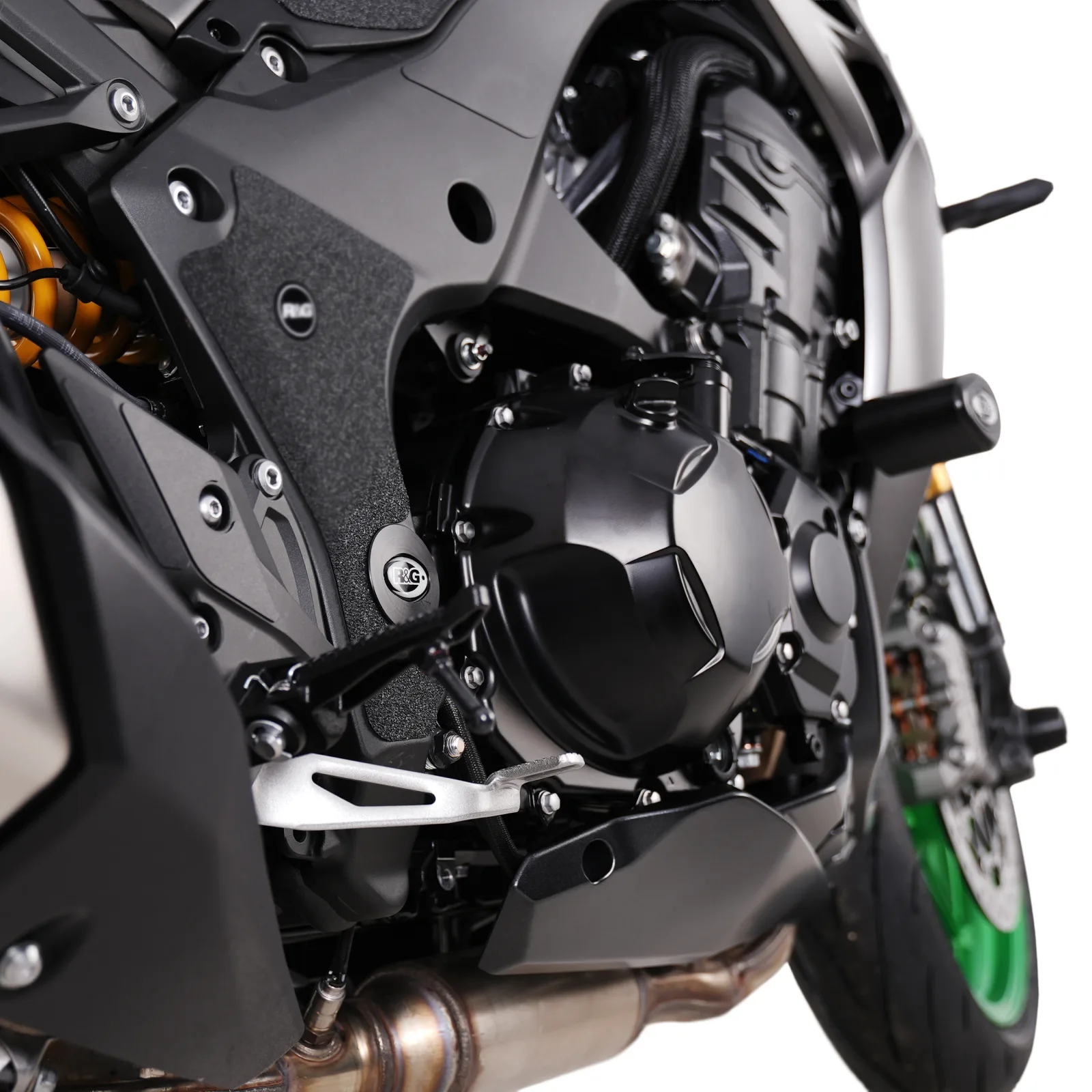 R&G Тапи за рама за Kawasaki ZX-10R (2008+), Z1000 (2010–2018), Z1000SX (2011–2019), Z1000R (2017–2020) и др.