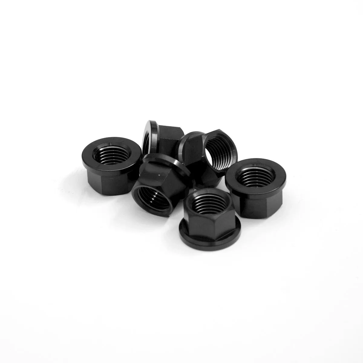 R&G Титаниеви гайки за зъбчатка M10 × 1.00 (5 броя) за Ducati Desmosedici RR (2008–2013), Panigale 899 (2013+), Panigale 959 (2016–2019) и др.