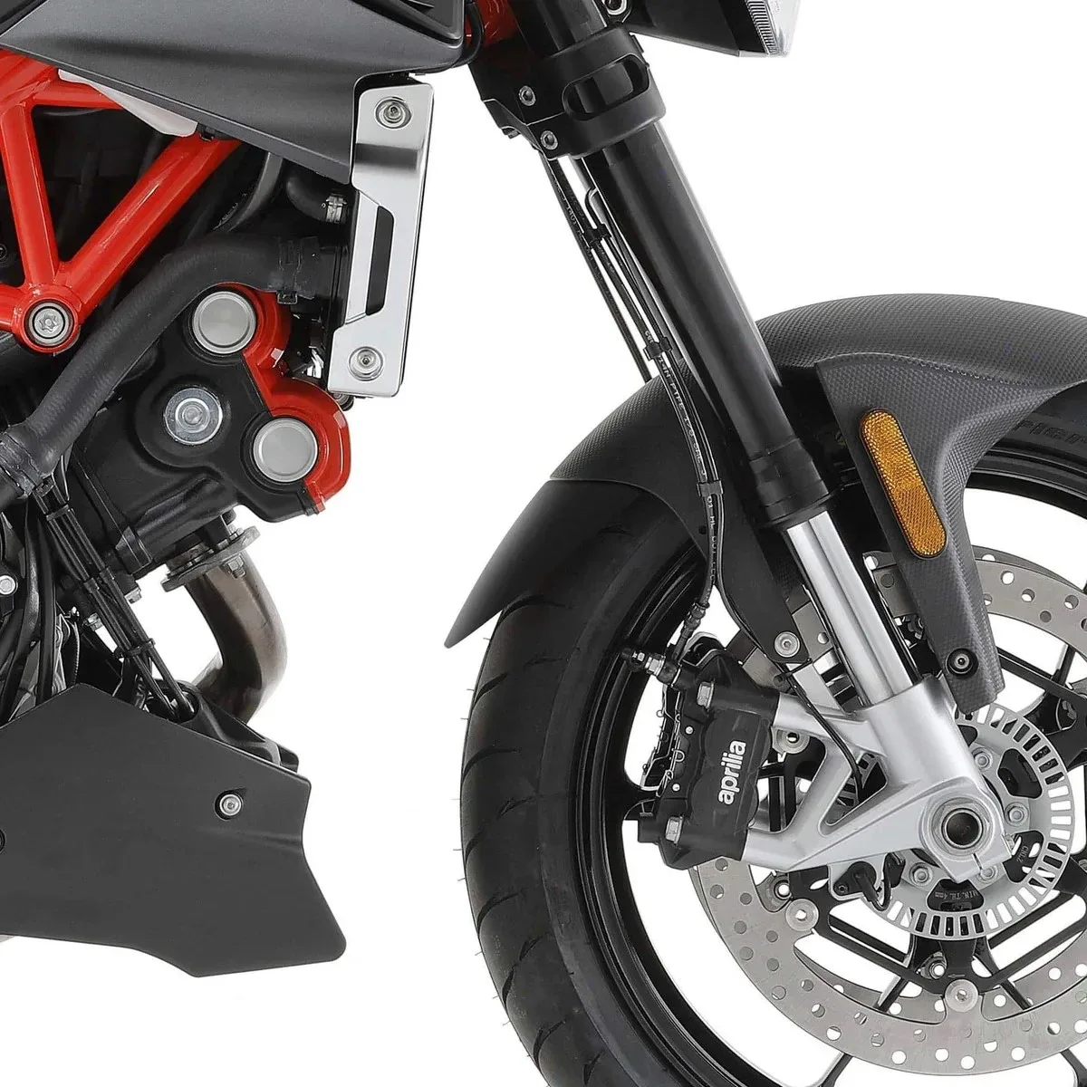 R&G Удължител за калник за Aprilia Tuono V4 R (2011–2014), RSV4 R (2011–2014), Caponord 1200 (2013–2017) и др.