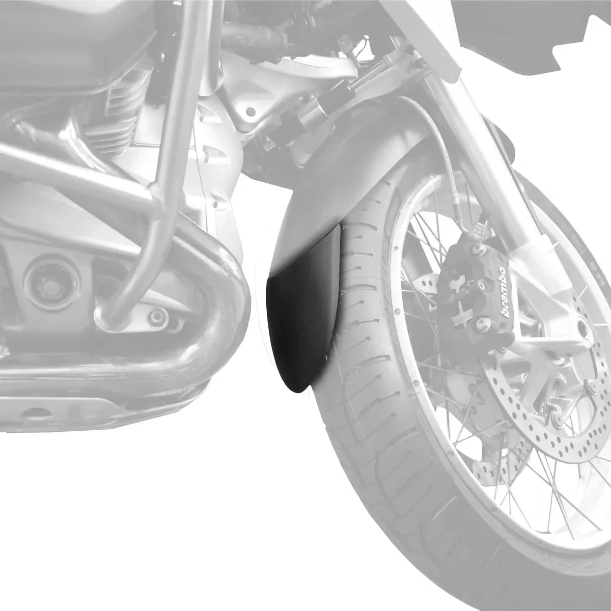 R&G Удължител за калник за BMW R 1200 GS (2013–2018), R 1200 GS Adventure (2013–2018), R 1250 GS (2019–2024) и др.