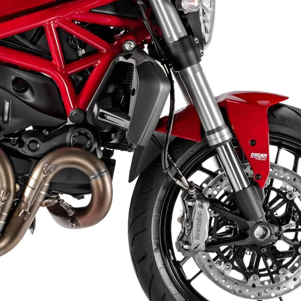 R&G Удължител за калник за Ducati Monster 1200 (2014–2021), Monster 1200 S (2014–2020), Monster 821 (2014–2020) и др.