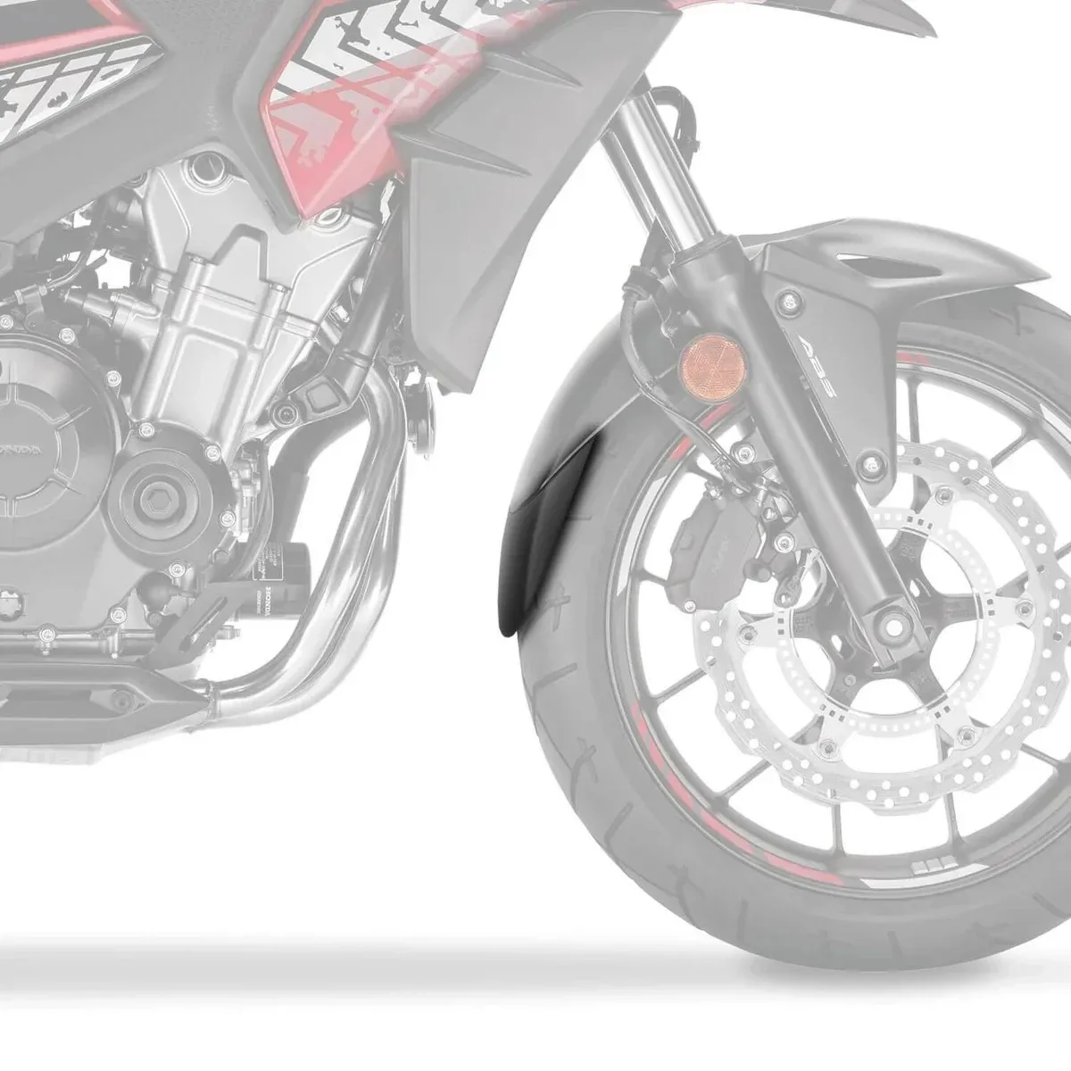 R&G Удължител за калник за Honda CBR 500R (2013–2021), CB 500F (2013–2021), CB 500X (2013–2018)