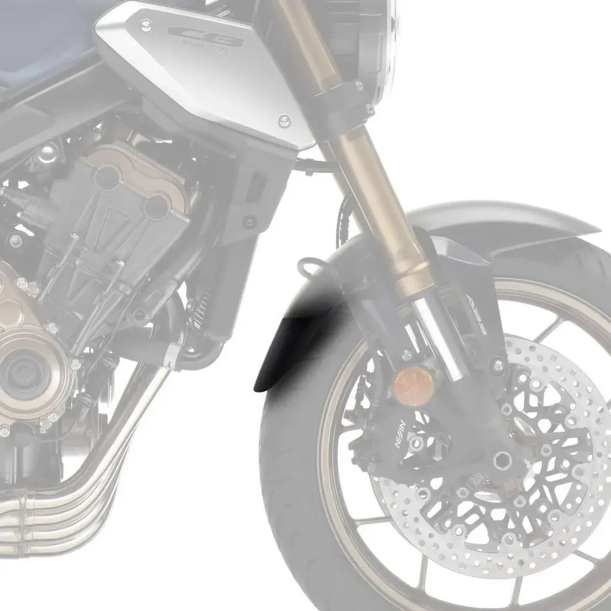 R&G Удължител за калник за Honda CBR 650R (2019+), CB 650R (2019+), CBR 500R (2022+), CB 500F (2023+) и др.