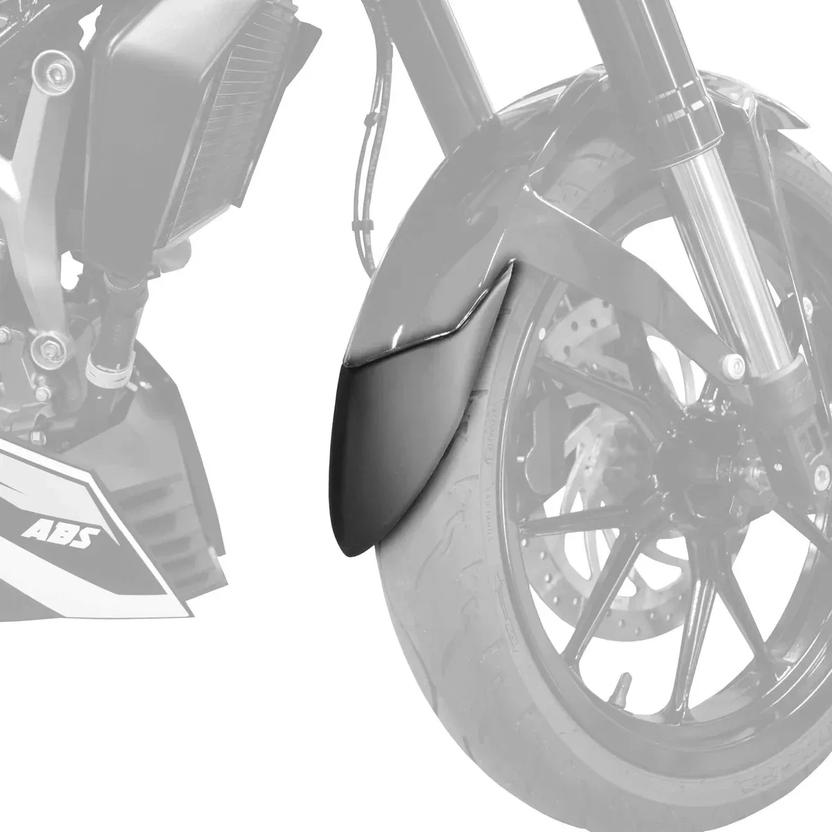 R&G Удължител за калник за KTM 125 Duke (2011–2016), 200 Duke (2012–2016), 390 Duke (2013–2016)