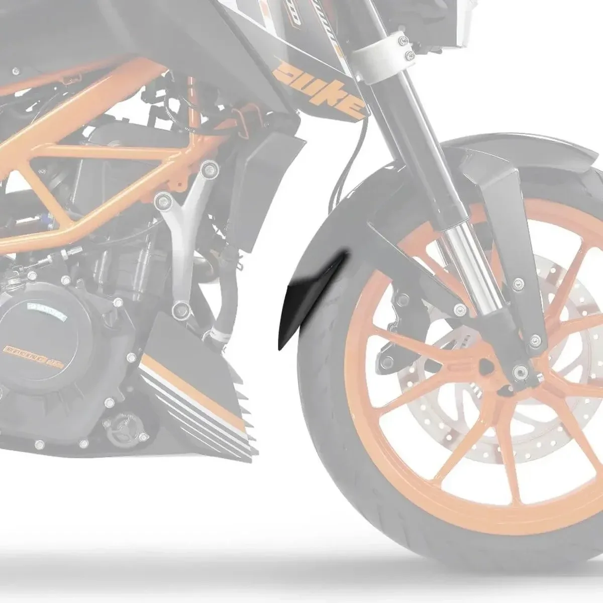 R&G Удължител за калник за KTM 125 Duke (2017–2023), 390 Duke (2017–2023)