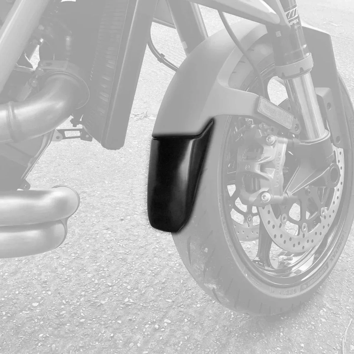 R&G Удължител за калник за KTM 1290 Super Duke R (2020–2024), 1390 Super Duke R Evo (2024+) и др.