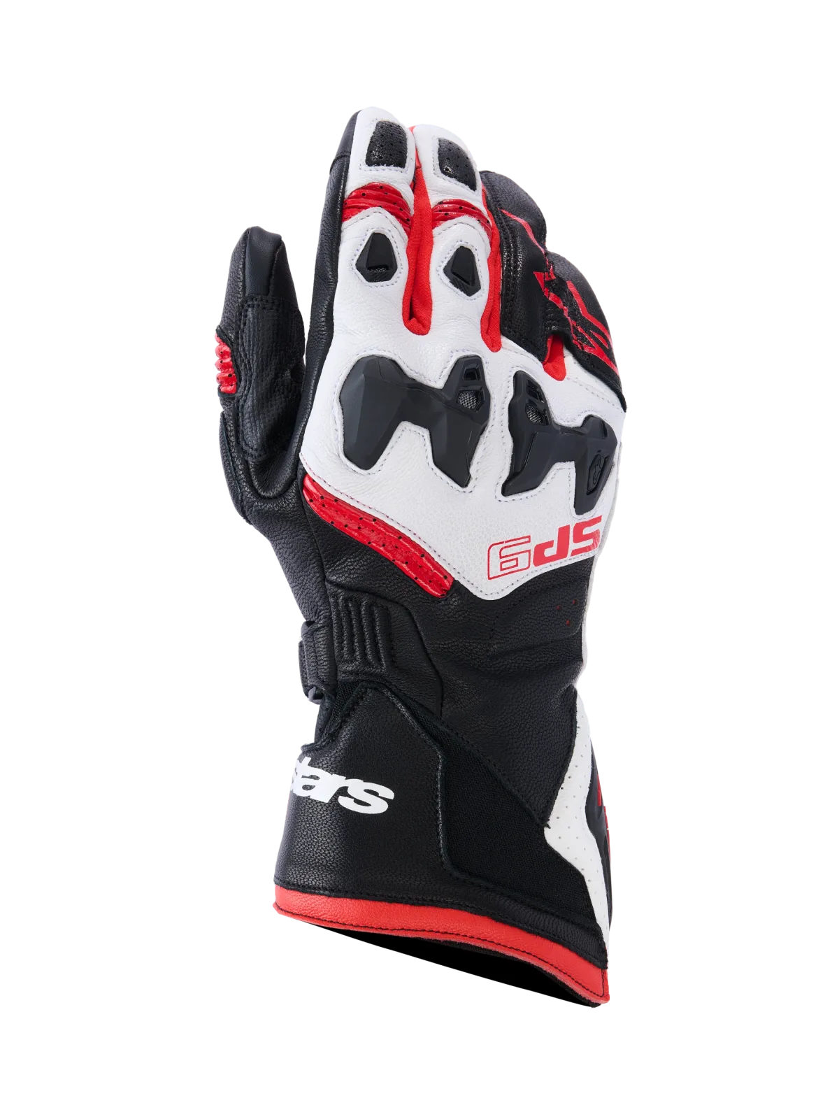 Ръкавици Alpinestars SP-9 Black White Bright Red