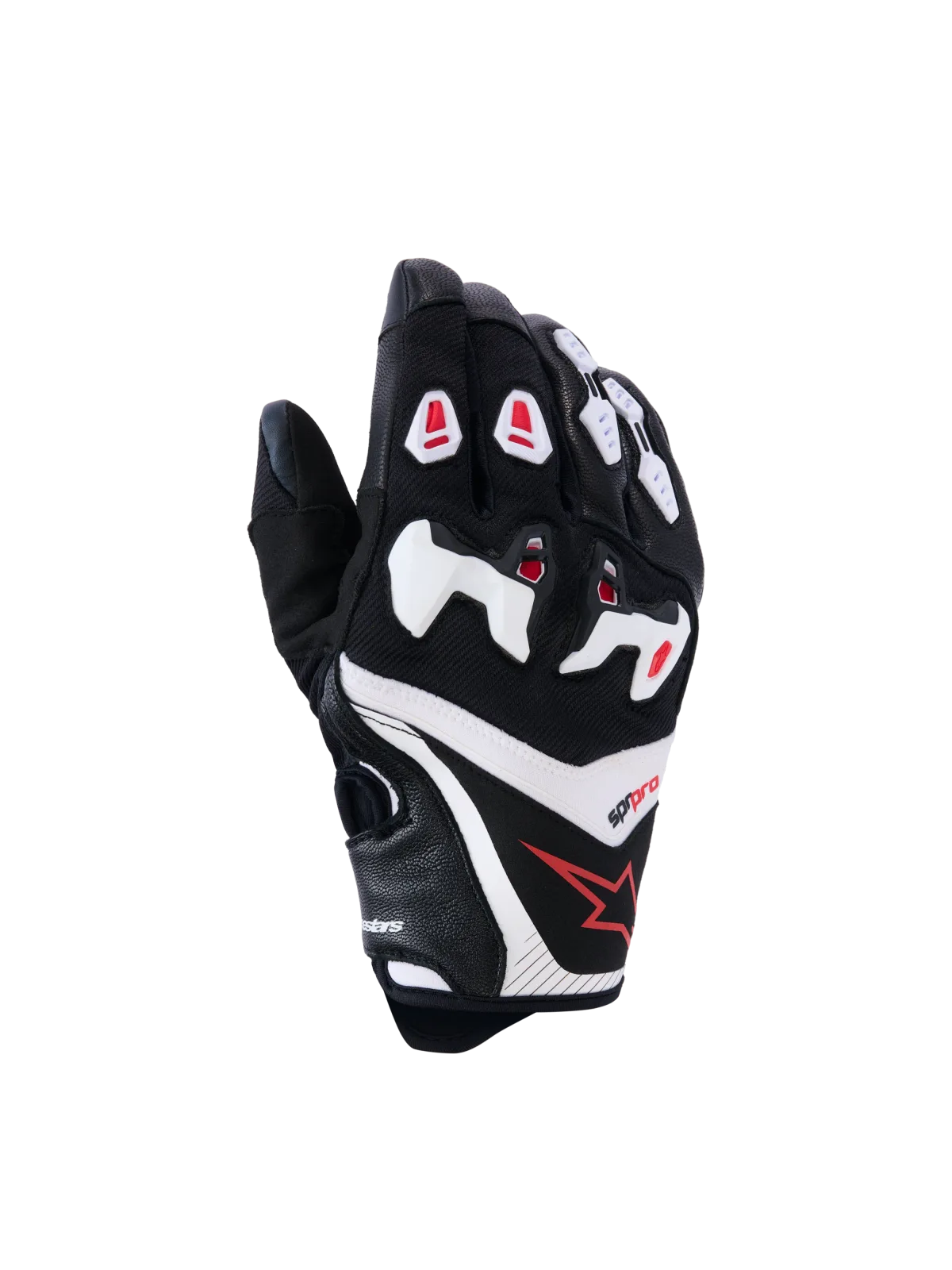Ръкавици Alpinestars SP-R Pro Black White Bright Red
