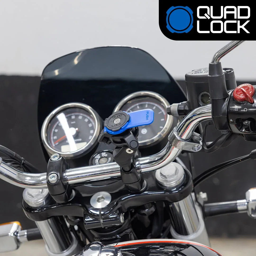 Стойка за телефон за болта на скобата на кормилото Quad Lock Handlebar Clamp Bolt Mount