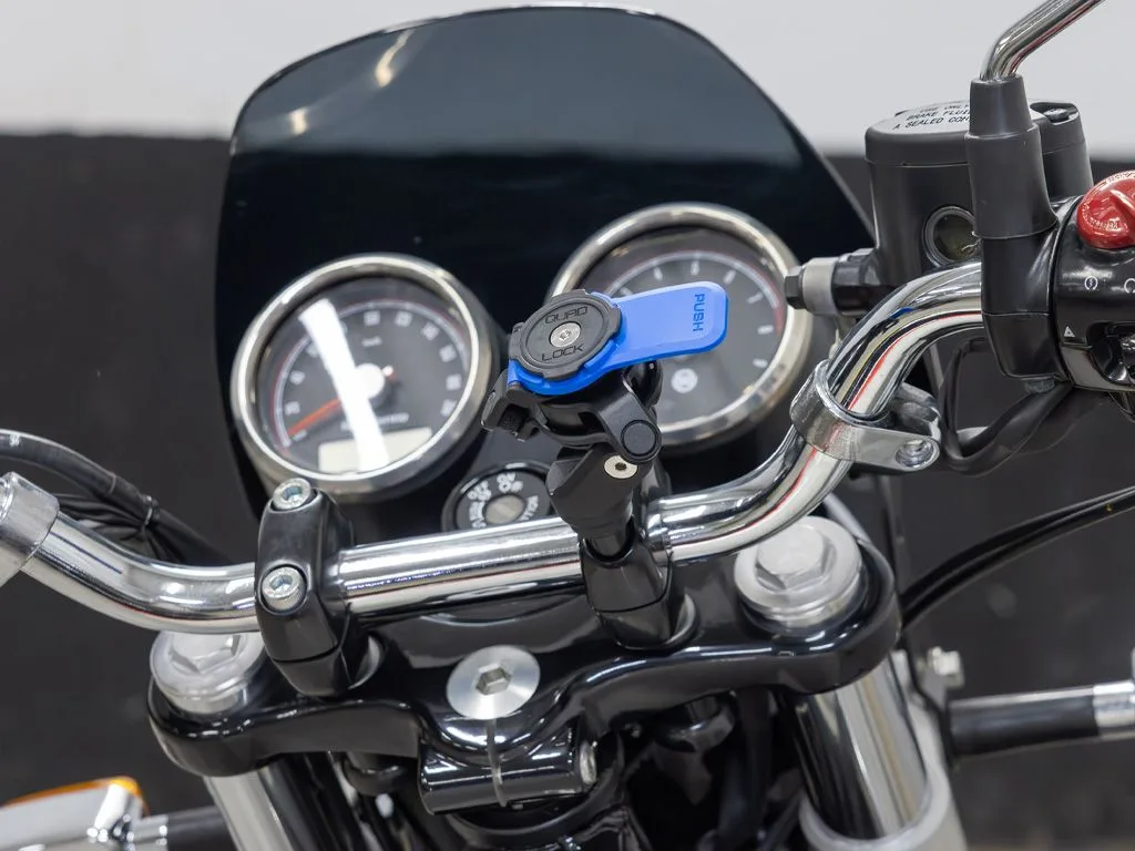 Стойка за телефон за болта на скобата на кормилото Quad Lock Handlebar Clamp Bolt Mount
