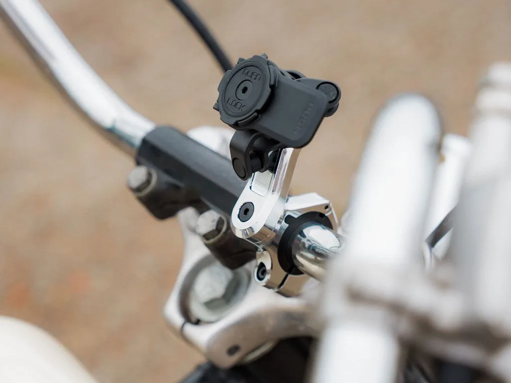 Стойка за телефон за кормило Quad Lock Handlebar Mount PRO Chrome