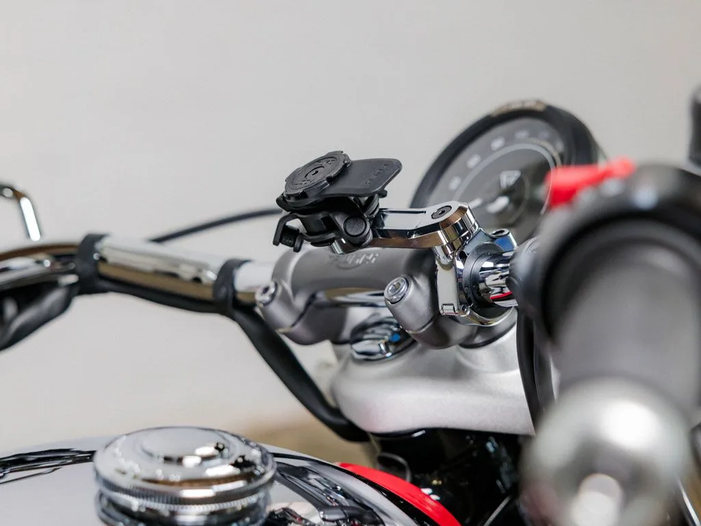 Стойка за телефон за кормило Quad Lock Handlebar Mount PRO Chrome