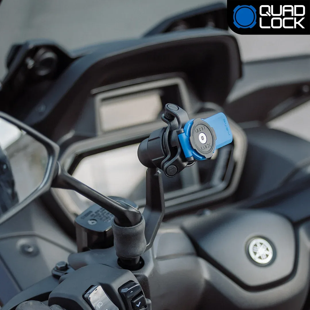 Стойка за телефон за основата на огледалото Quad Lock Mirror Stem Mount