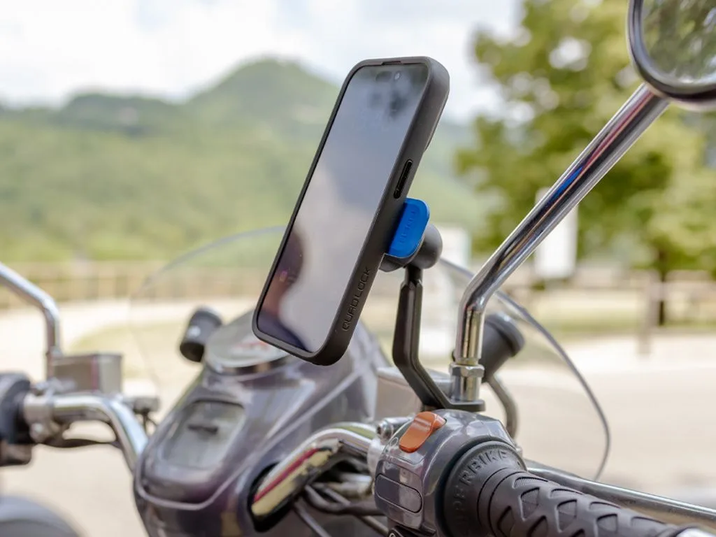 Стойка за телефон за основата на огледалото Quad Lock Mirror Stem Mount
