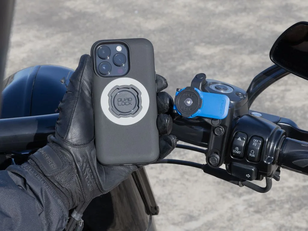 Стойка за телефон за скобата на спирачната или съединителната помпа Quad Lock Brake/Clutch Mount