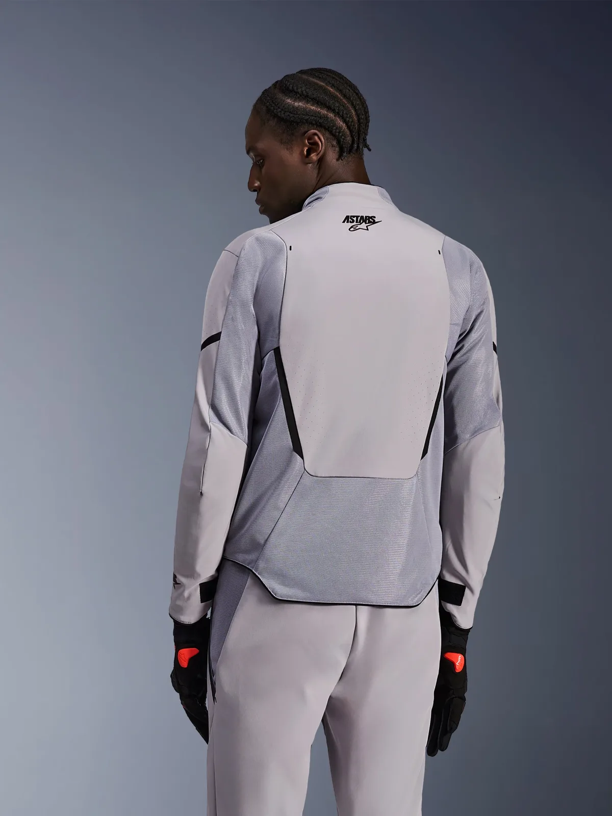 Текстилно яке Alpinestars Aeroshell Airflow Mid Gray Anthracite