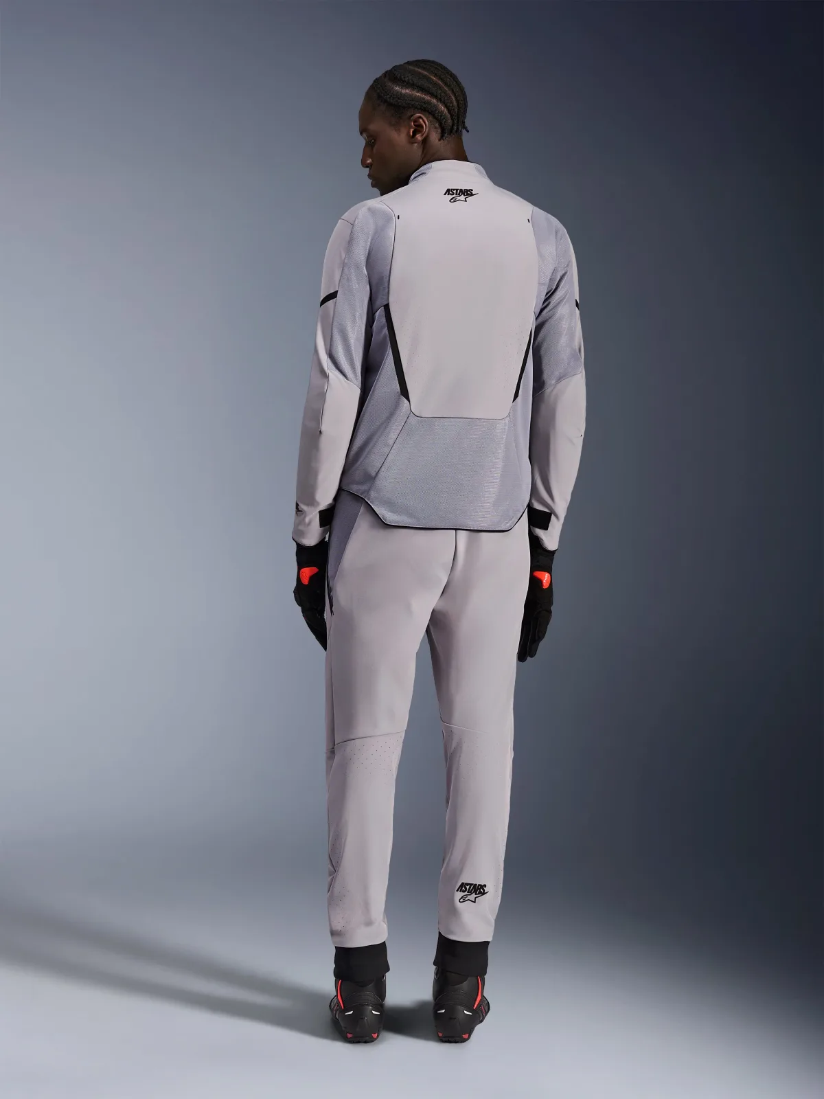 Текстилно яке Alpinestars Aeroshell Airflow Mid Gray Anthracite