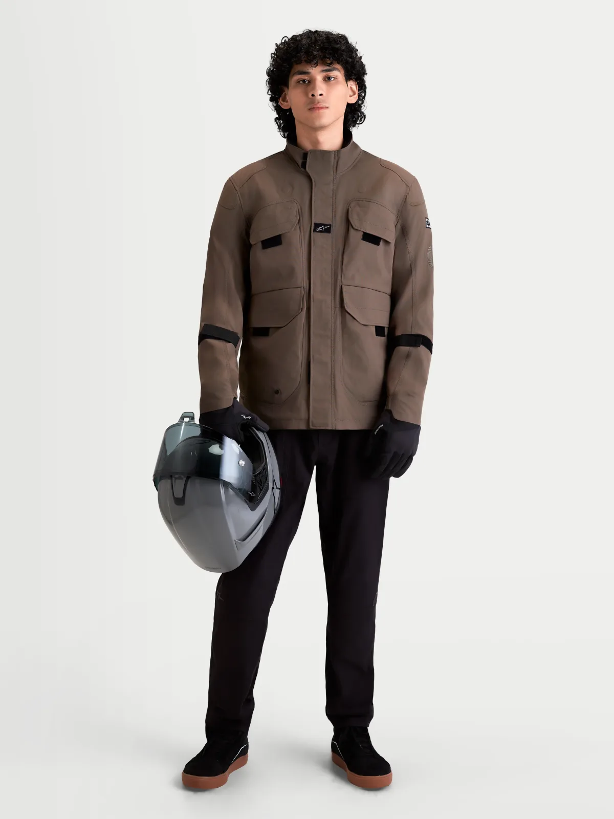 Текстилно яке Alpinestars Altan Drystar Walnut Black
