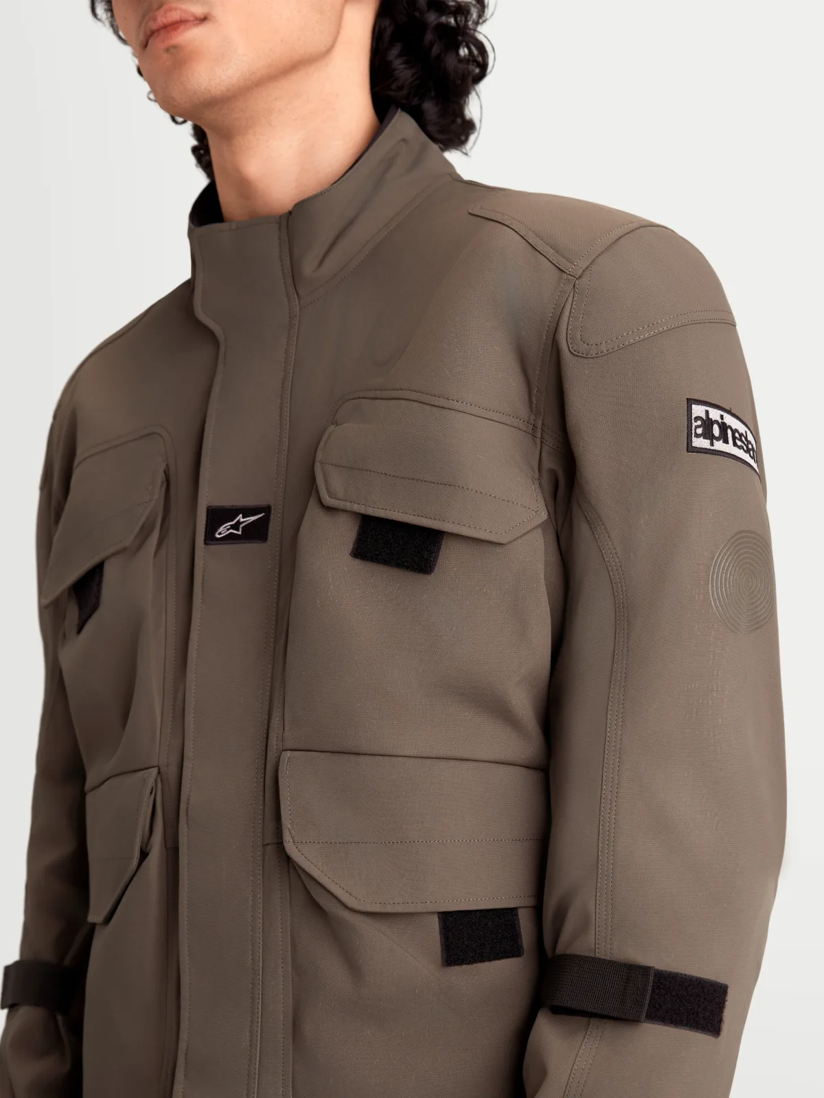 Текстилно яке Alpinestars Altan Drystar Walnut Black
