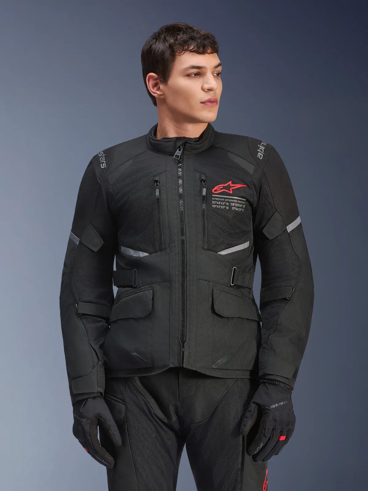 Текстилно яке Alpinestars Andes Air Drystar Black