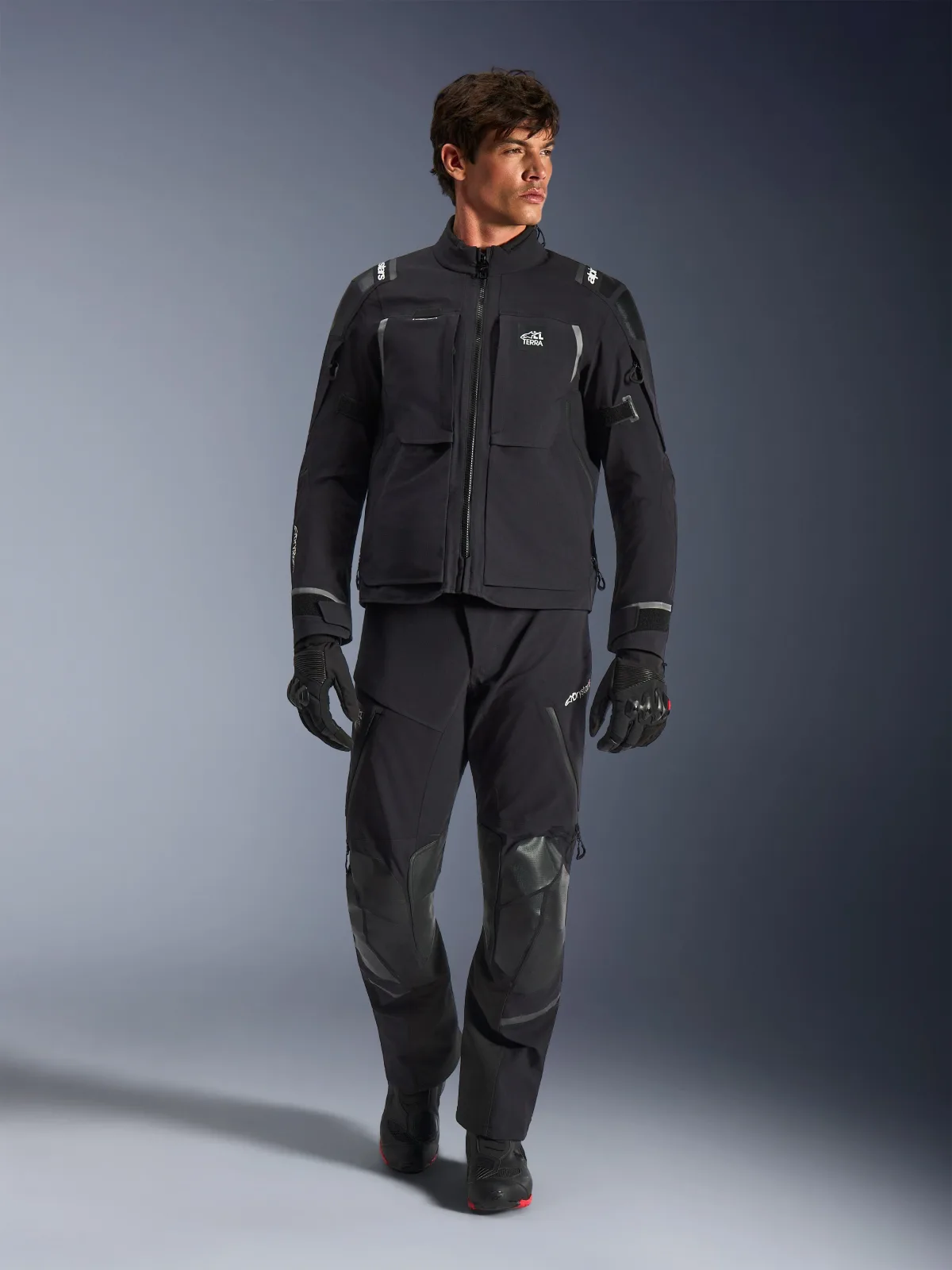 Текстилно яке Alpinestars Andes Pro Drystar XF Black Dark Gray