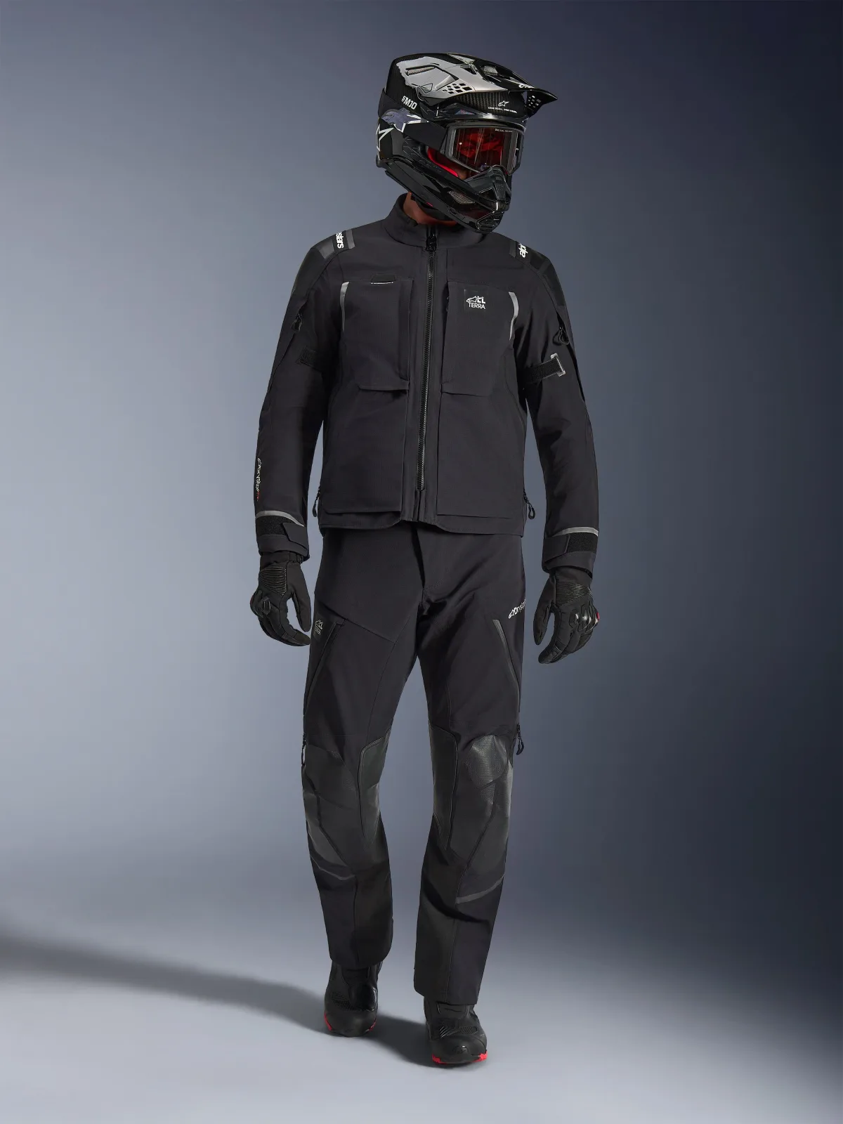 Текстилно яке Alpinestars Andes Pro Drystar XF Black Dark Gray