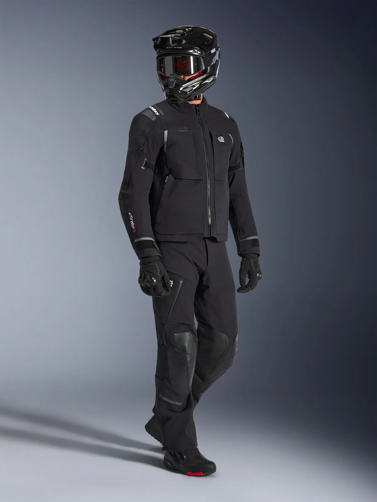 Текстилно яке Alpinestars Andes Pro Drystar XF Black Dark Gray