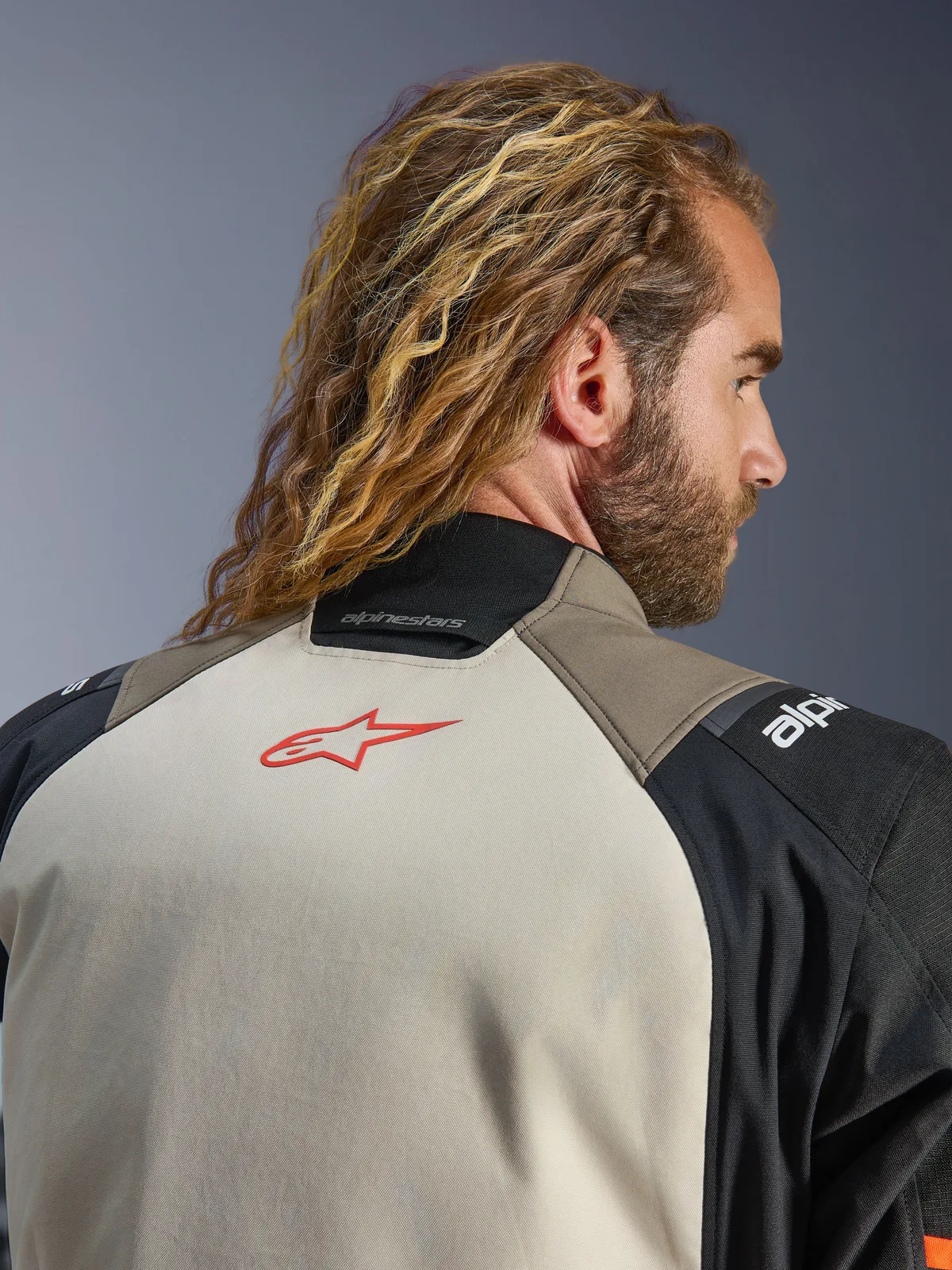 Текстилно яке Alpinestars Andes V4 Drystar Walnut Mastic Black