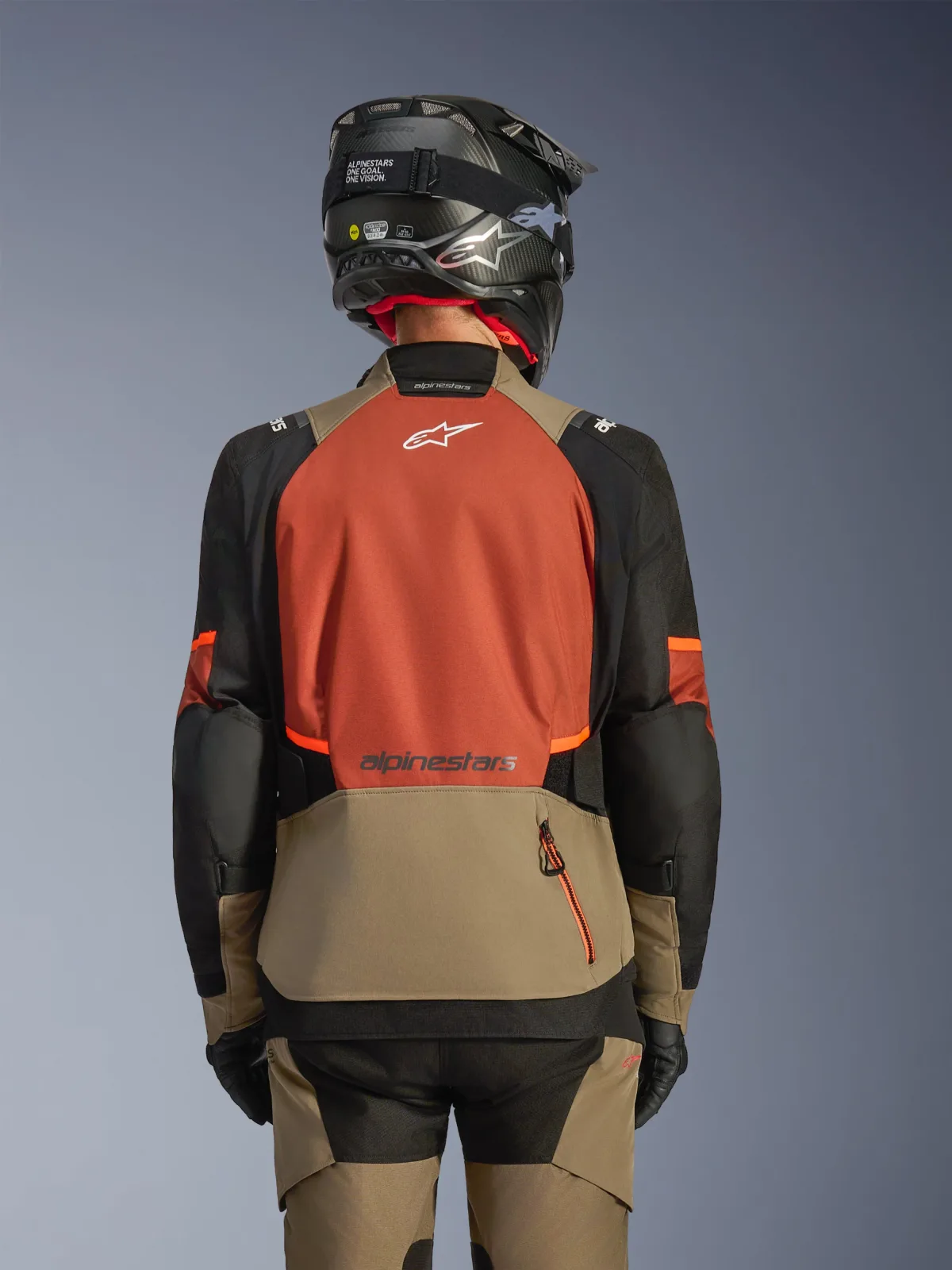 Текстилно яке Alpinestars Andes V4 Drystar Walnut Rust Black