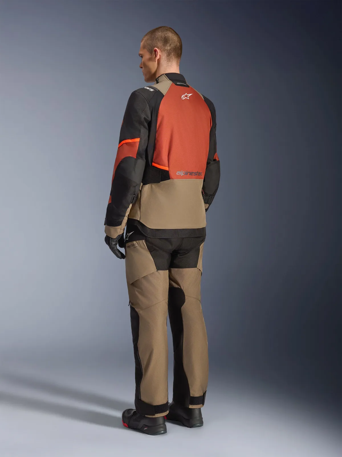 Текстилно яке Alpinestars Andes V4 Drystar Walnut Rust Black