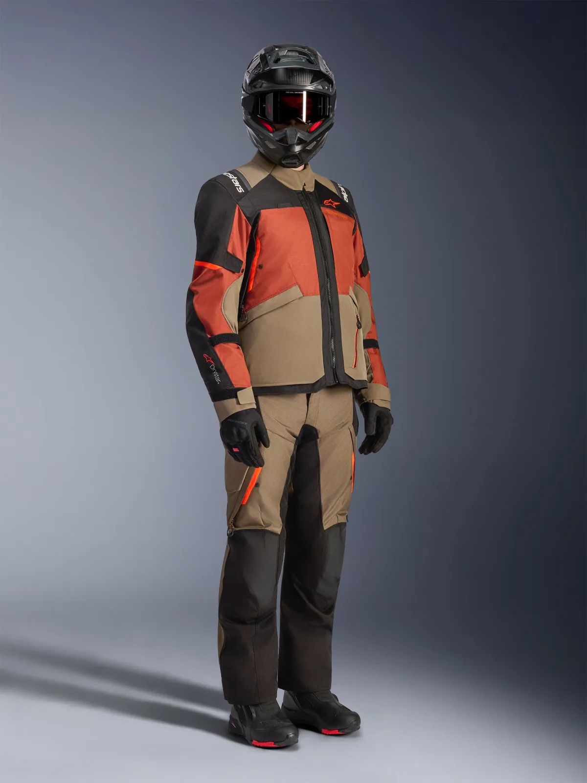 Текстилно яке Alpinestars Andes V4 Drystar Walnut Rust Black
