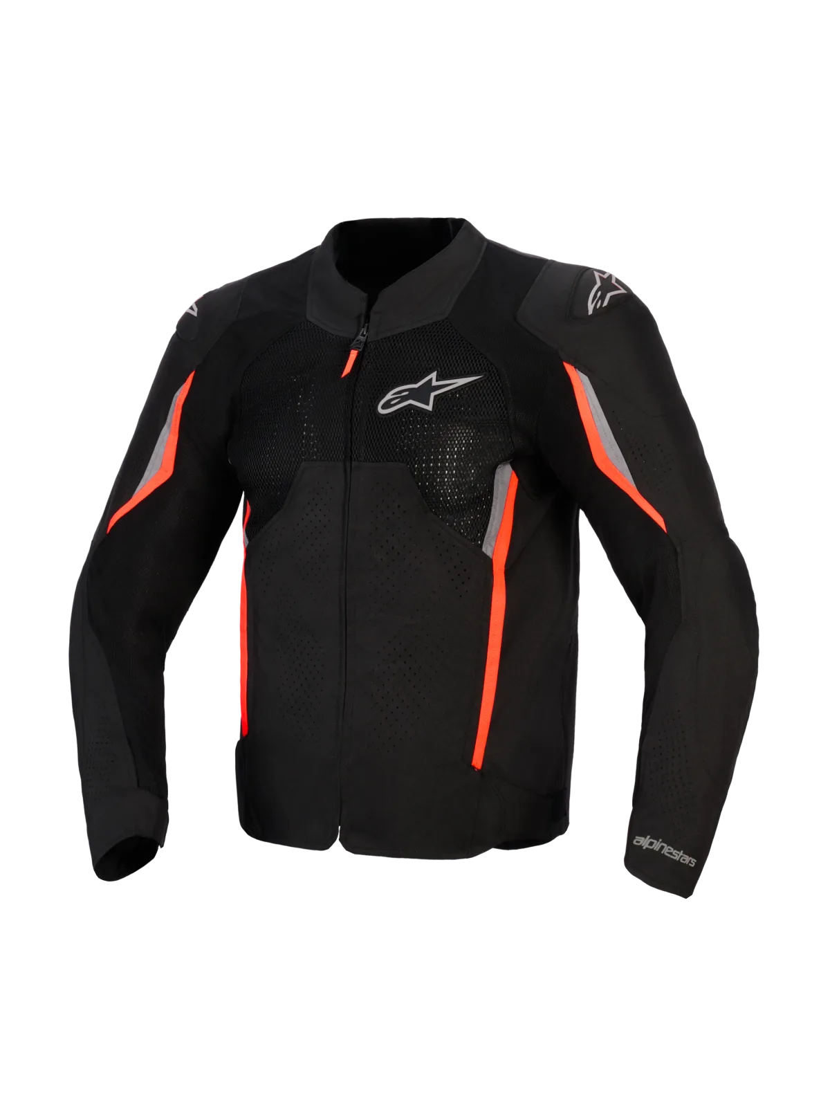 Текстилно яке Alpinestars AST V3 Air Black Dark Gray Red Fluo
