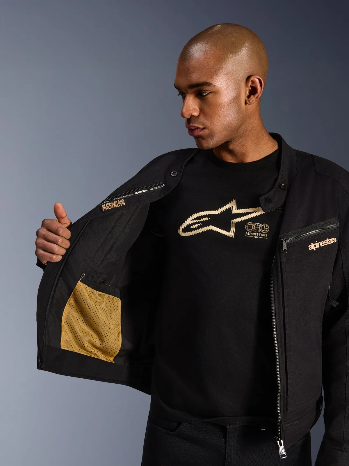 Текстилно яке Alpinestars Bruiser Black