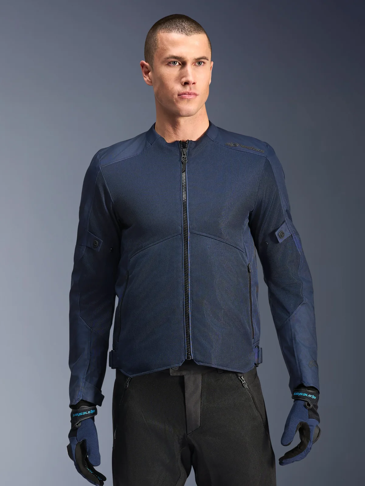 Текстилно яке Alpinestars C-1 Air Blue