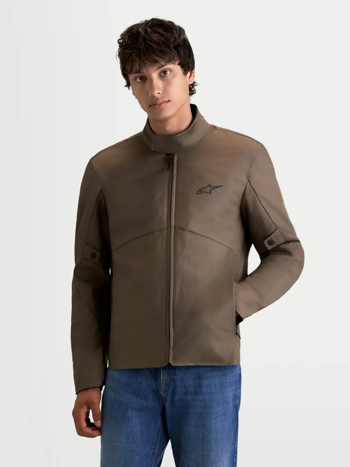 Текстилно яке Alpinestars C-1 Waterproof Walnut Black