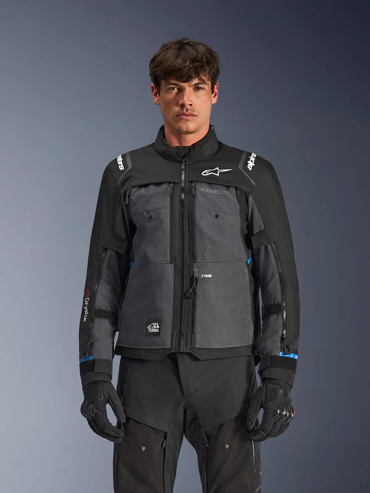 Текстилно яке Alpinestars Cusco Drystar Black Deep Gray