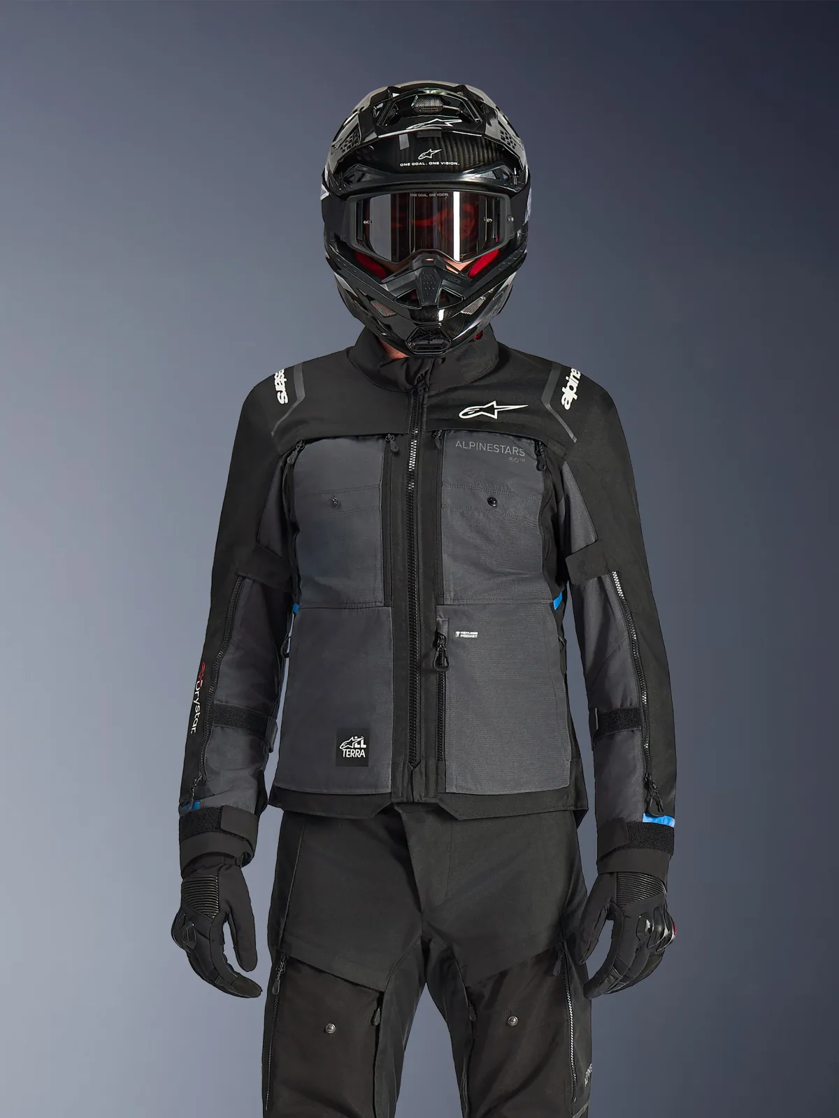 Текстилно яке Alpinestars Cusco Drystar Black Deep Gray